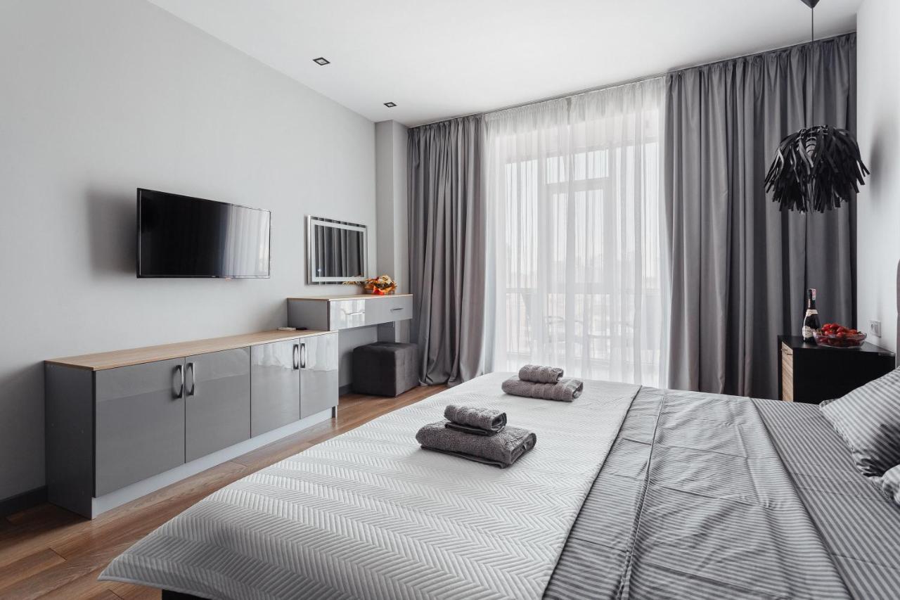 Grey Apartment In 14 Floor Odessa Luaran gambar