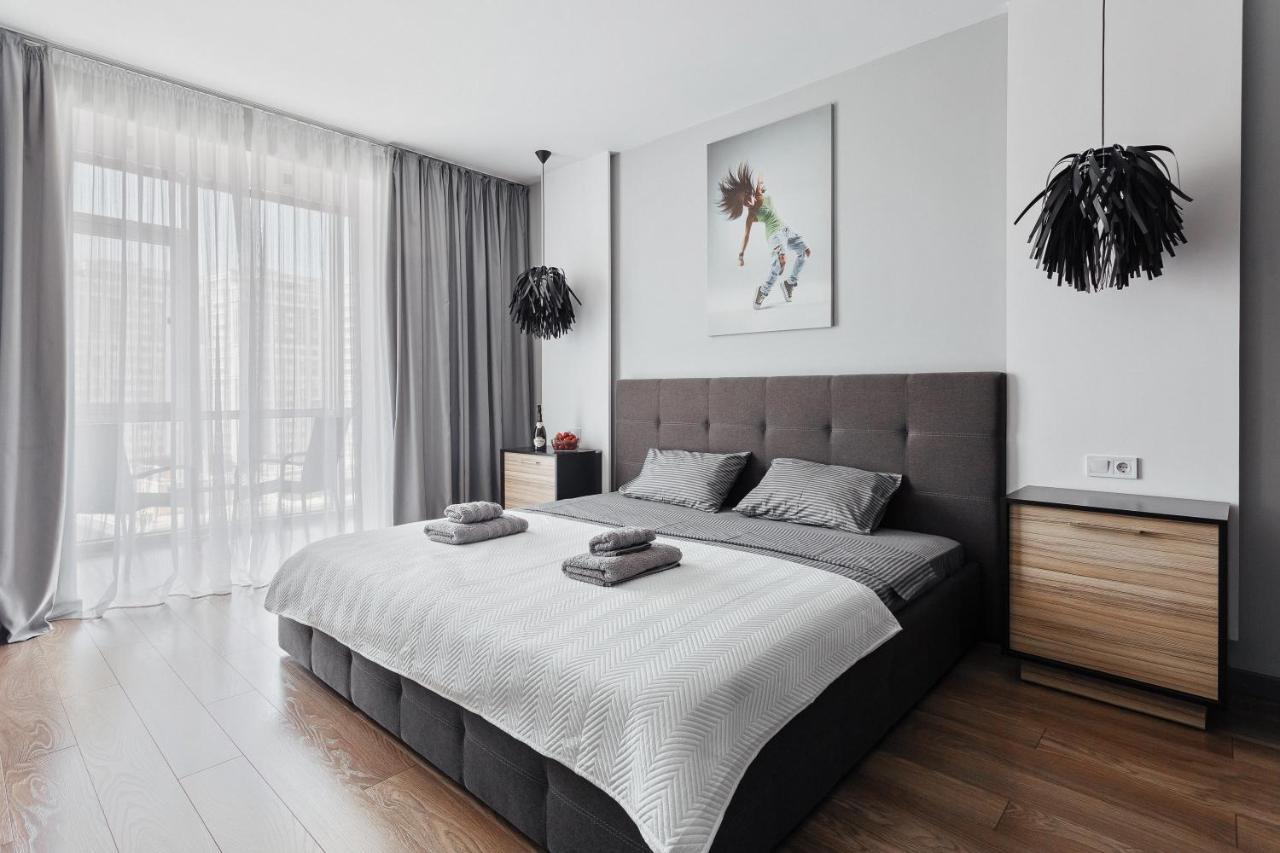 Grey Apartment In 14 Floor Odessa Luaran gambar