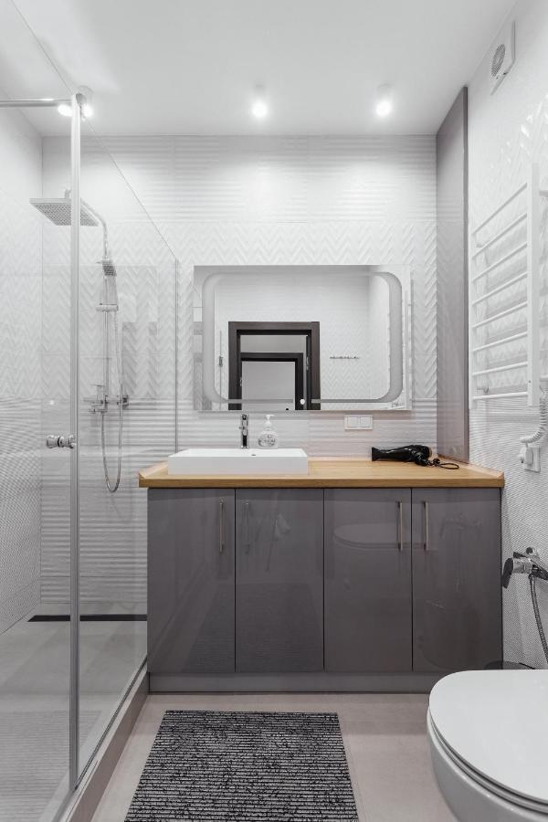 Grey Apartment In 14 Floor Odessa Luaran gambar
