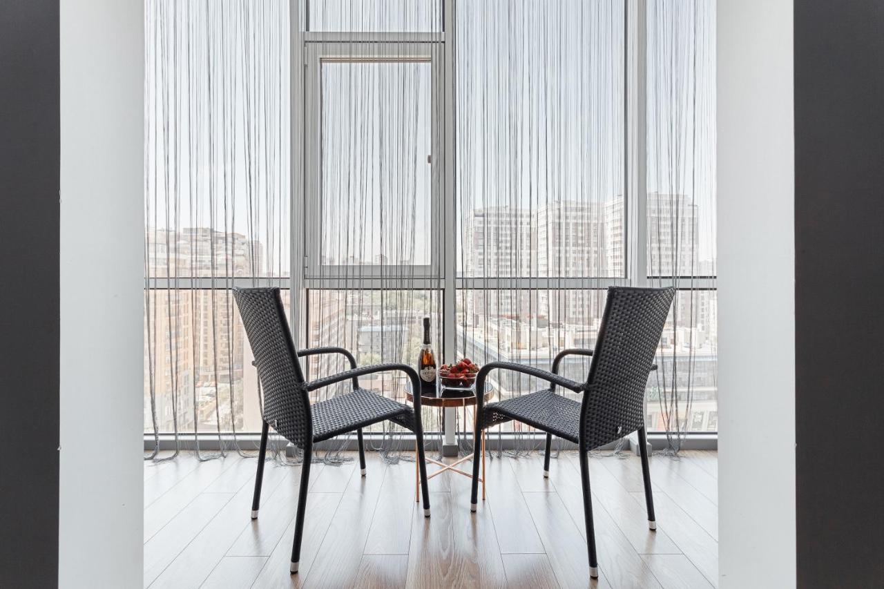 Grey Apartment In 14 Floor Odessa Luaran gambar