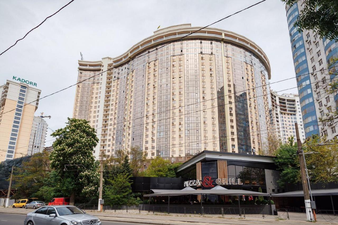 Grey Apartment In 14 Floor Odessa Luaran gambar