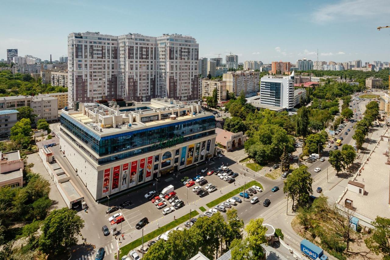 Grey Apartment In 14 Floor Odessa Luaran gambar